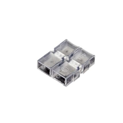Doorverbinder PVC 2P transparant (Zak 100 stuks)